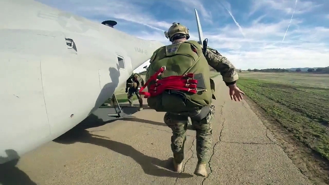 Force Recon Osprey Jump