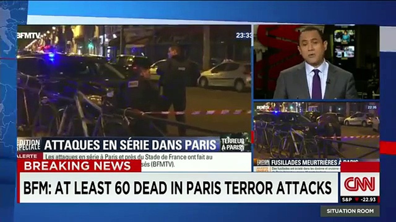 Paris Attack Breaking News At least 210 dead in Paris Terror Attacks - Latest Update
