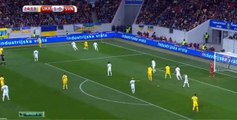 Гол Евгения Селезньова - Украина 2-0 Словения (14.11.2015) ЕВРО 2016 - Плей-офф