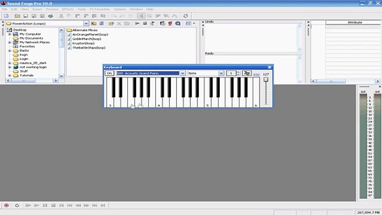 Sony Sound Forge Pro 10 Basic Tutorial