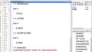 6 MATLAB MATHEMATICAL FUNCTIONS (IN HINDI)