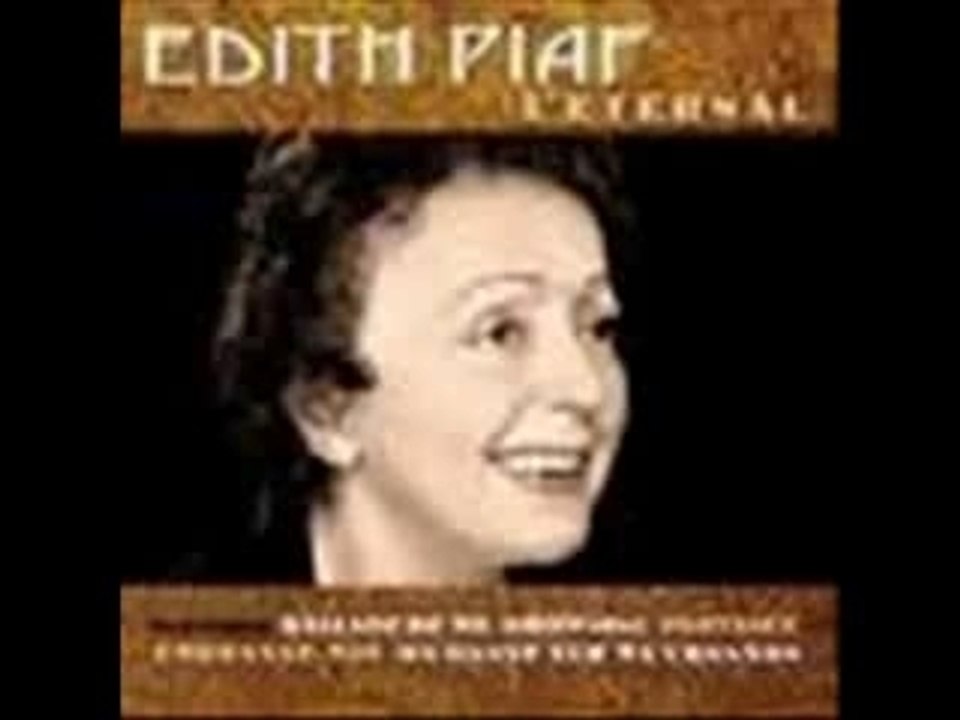 Edith PIAF- Elle fréquentait Pigalle