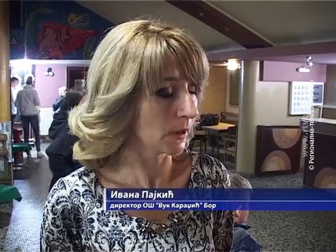 Obeležen Dan škole Vuk Karadžić, 14. novembar 2015. (RTV Bor)