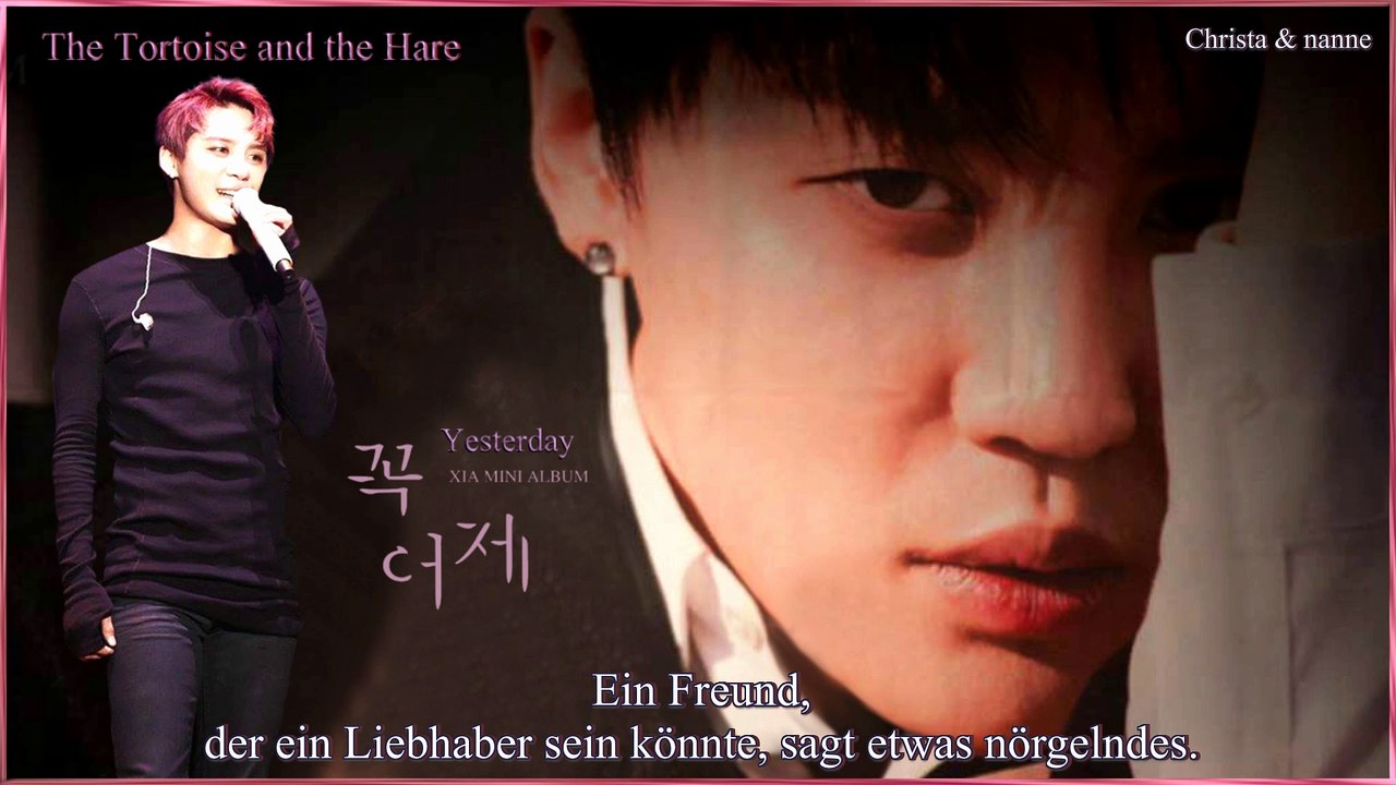 XIA (Junsu) - The Tortoise and the Hare k-pop [german Sub] Yesterday