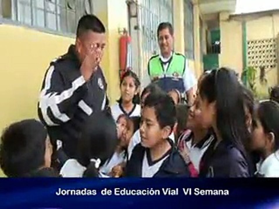 EDUCACION VIAL IV SEMANA