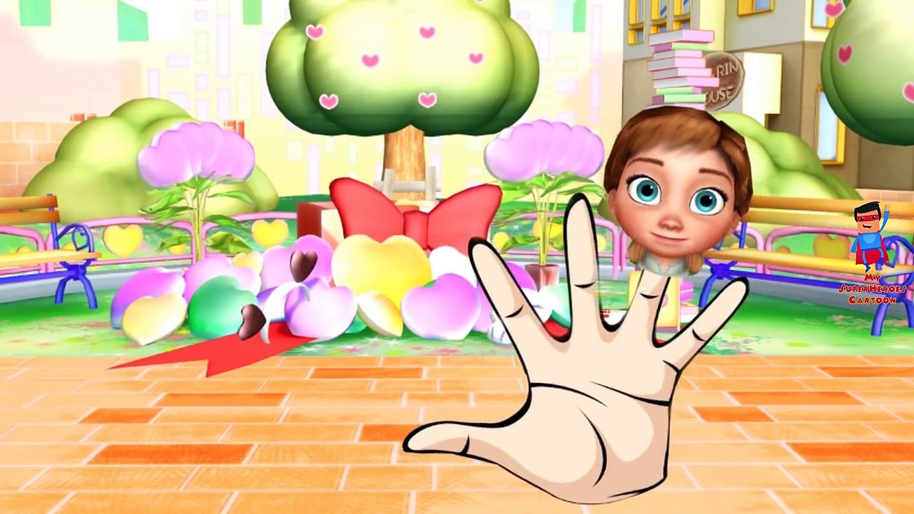 Disney Frozen Finger Family CHildren Nursery Rhymes | Frozen Songs COllection For Babies