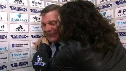 Give the man the credit he deserves! Russell Brand and Sam Allardyce