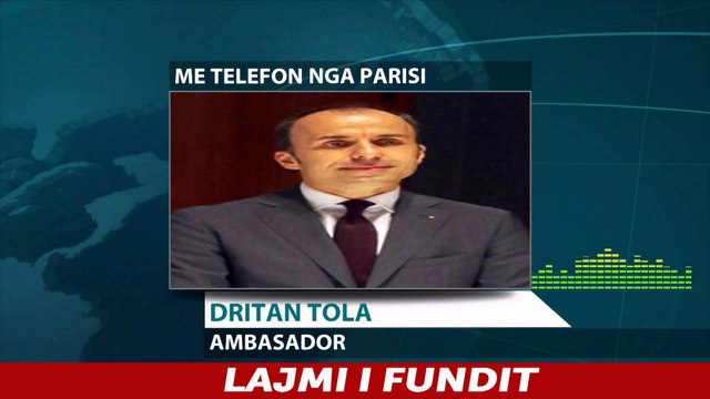 Report TV - Ambasadori Shqiptar në Paris flet për situatën pas sulmeve terroriste