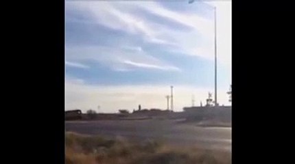 [RAW] Caught On Camera: Train Hits Truck At Texas Crossing