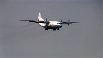 (Extreme rare) Cavok Air Antonov 12A landing at Zürich Kloten (Live ATC)