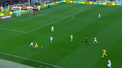 Yevhen Seleznyov Goal ~ Ukraine vs Slovenia 2-0