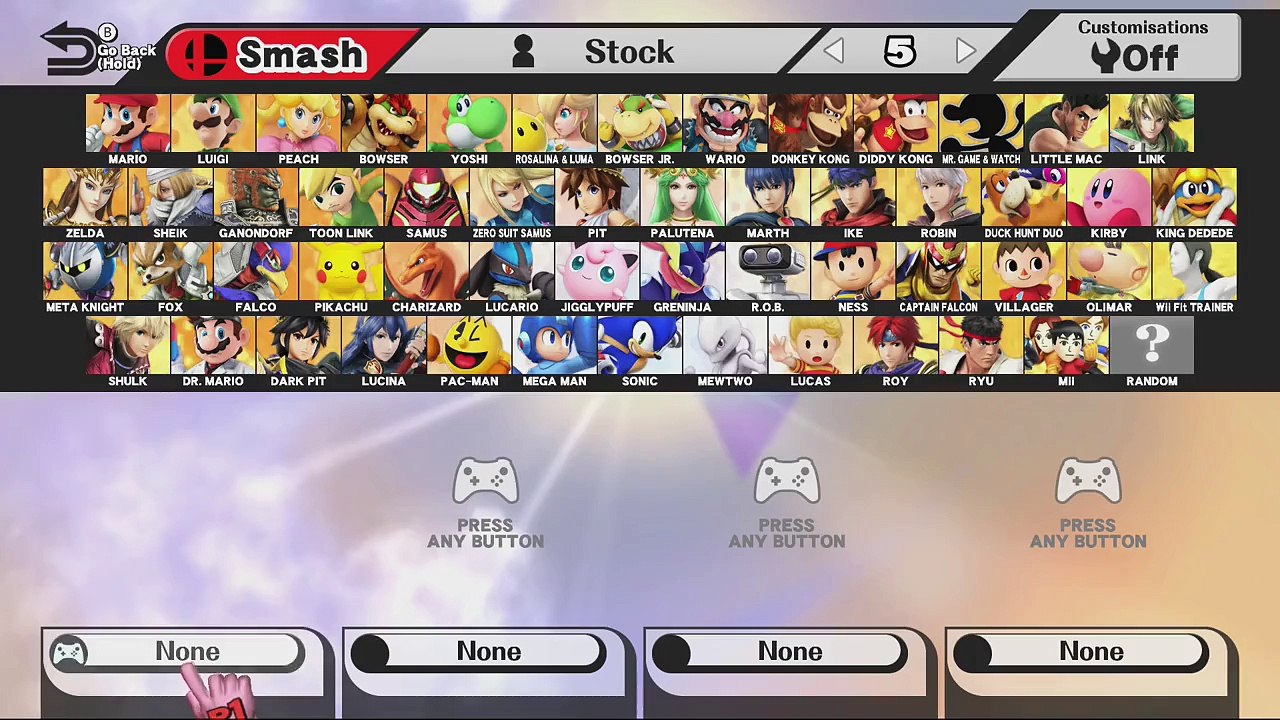 Super Smash Bros. Wii U Amiibo Showdown: Episode 7 Greninja (BluRacer7 vs BluRacer7)