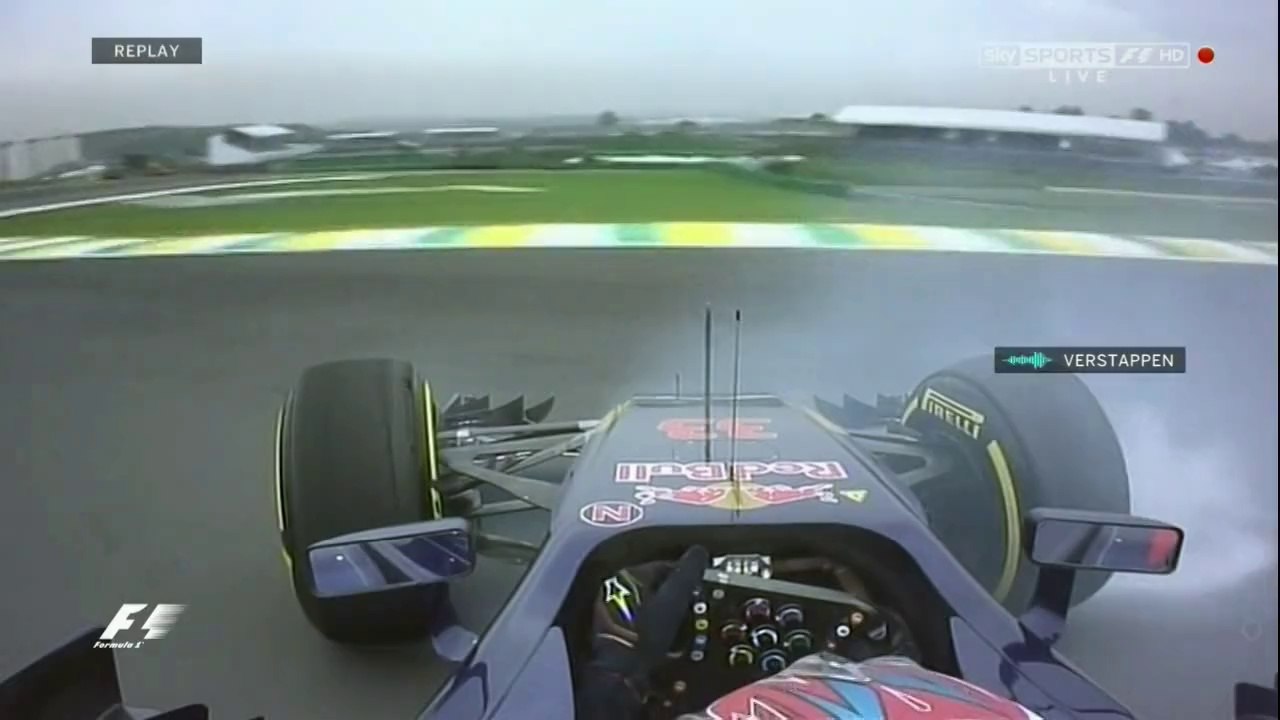 Formula 1 2015 Brazil Verstappen Spins FP1 & FP2