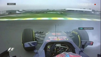 Formula 1 2015 Brazil Verstappen Spins FP1 & FP2