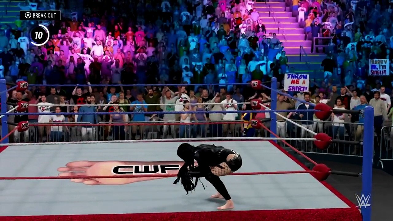Leva Bates vs. Paige Barefoot Gold Rush | Sexy WWE2K16 barefoot Match