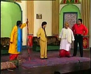 Amanat Chan and Tariq Teddy Punjabi stage drama clip