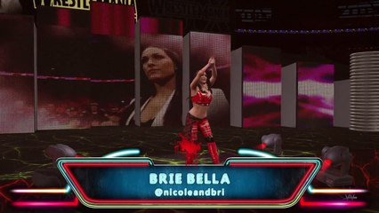 WWE 2K16 indo mccloud v brie bella