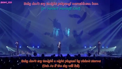 EXO - Baby Don't Cry [TLP in Japan DVD] [Rom + Eng]