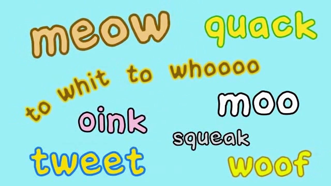 The Animal Sounds Song