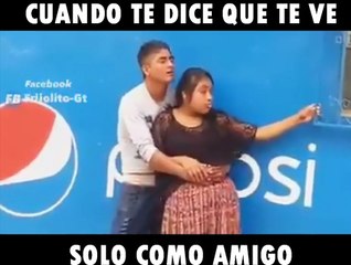 Cuando te dice que te ve sólo como amigo