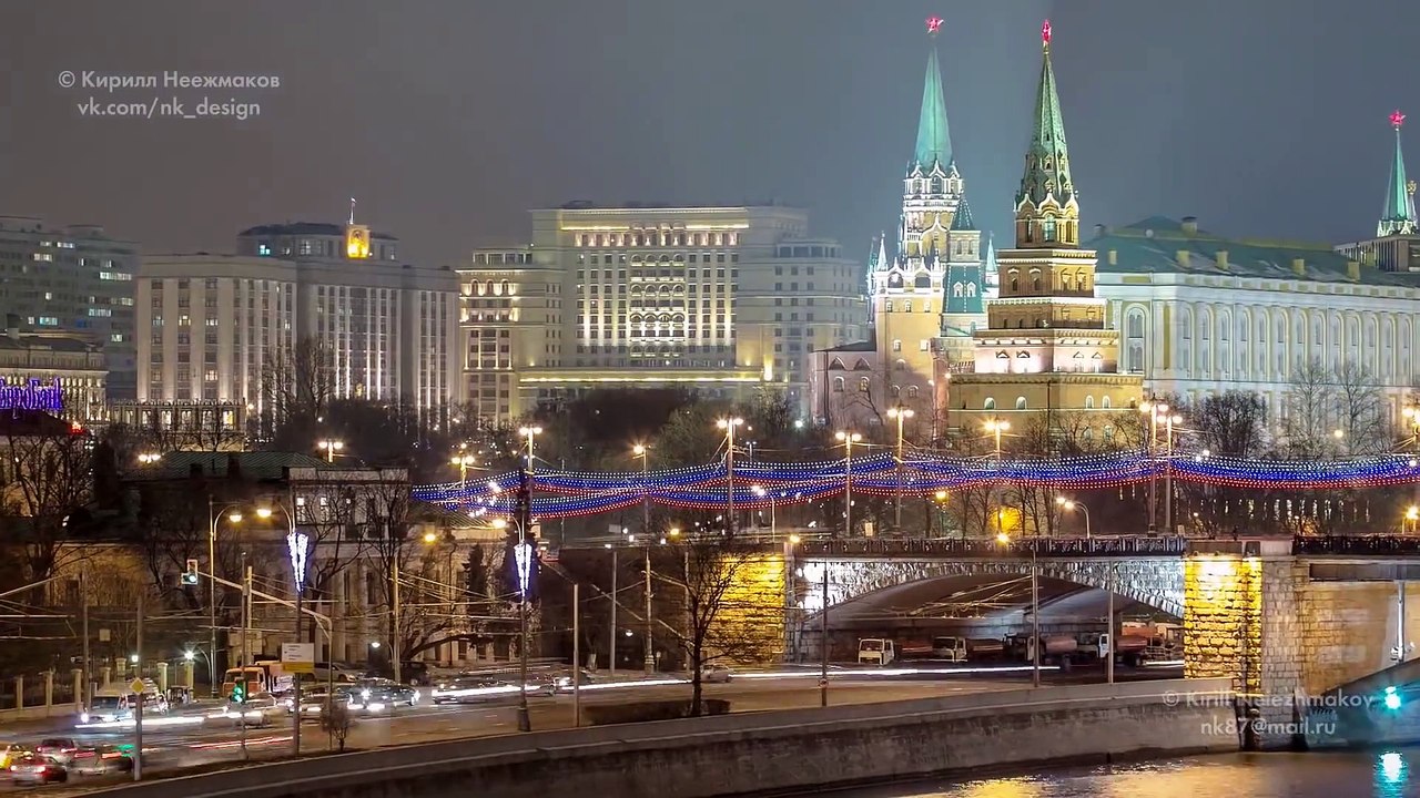 Moscow, Russia [FullHD Hyperlapse]
