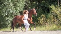 Girl and Horse - Great Bond