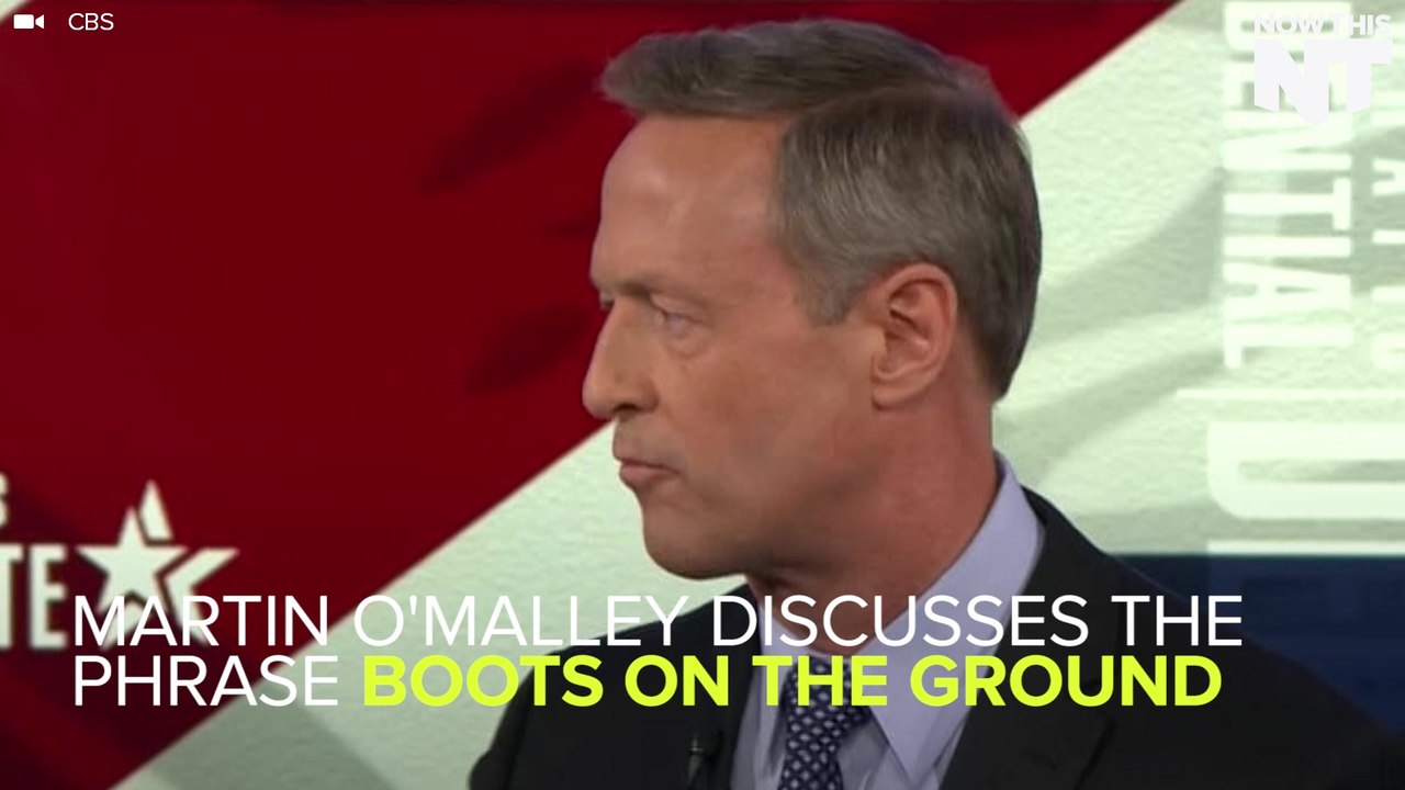 O'Malley Lays Down The Law On 'Boots On The Ground'