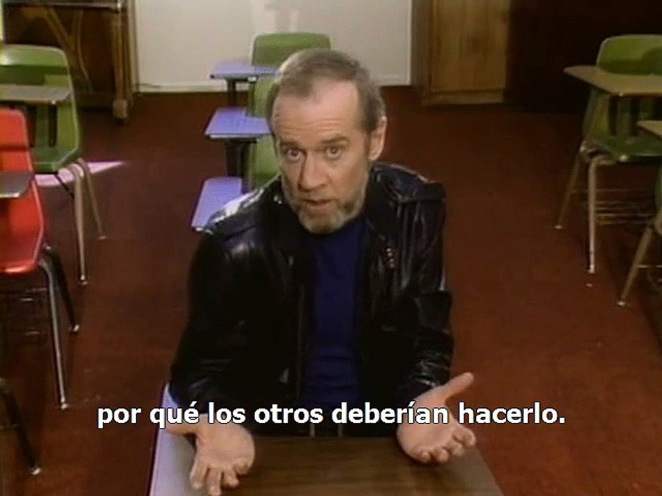 George Carlin - Carlin on Campus(Spanish Sub) - Stand Up Comedy Full Show