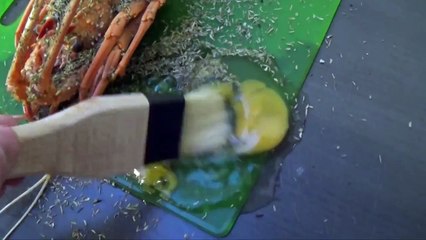 LOBSTER.How to prepare and cook a live lobster.