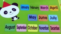 Months Of The Year Songs For Children | Months For Kids Children Nursery Rhymes