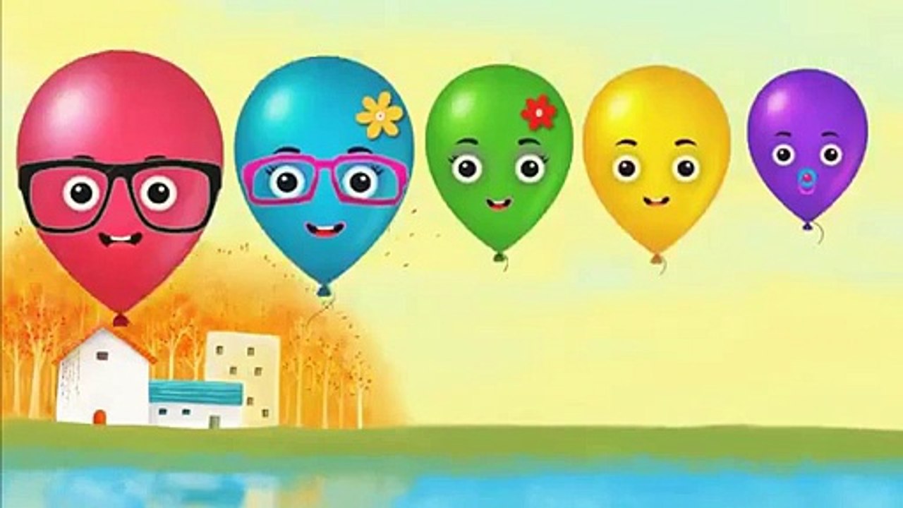 Balloon Finger Family Song | Finger Family Song For Children & English Childrens Songs
