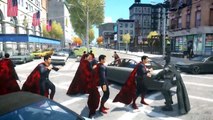 SUPERMAN ARMY VS BATMAN ARMY EPIC BATTLE