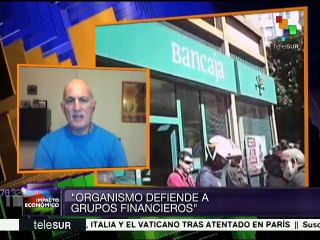 Carlos Martínez: FSB defiende intereses de grandes grupos financieros