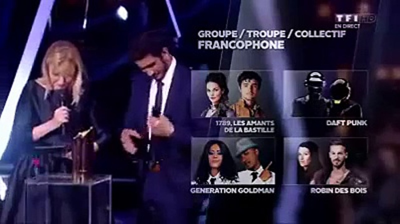 La Troupe Robin des Bois gagne les NRJ Music Award 2014