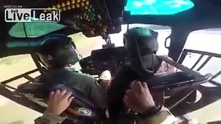 LiveLeak Brazilian Special Ops Helicopter Intercepts Drug Trafficking Boat