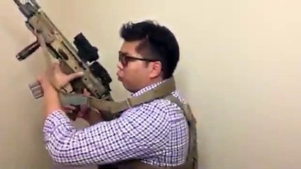 Funny gun load instructions