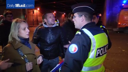 France Attack k doran Football match ka ground -----Tamashaion sy bhr giya