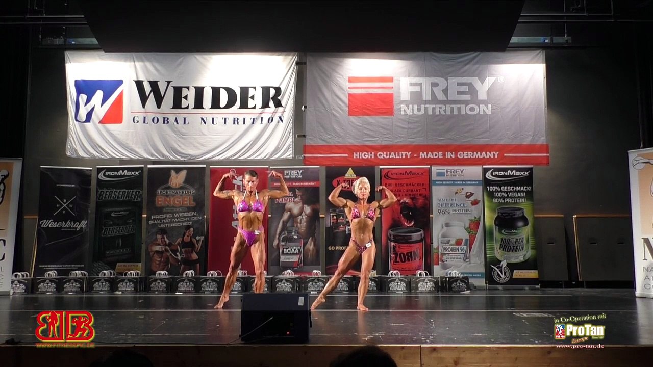 Int. Süddeutsche Meisterschaft NAC 2015 - Frauen Body #Posedown