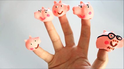Family Peppa Pig Lollipops Finger family Nursery Rhyme Song Fun