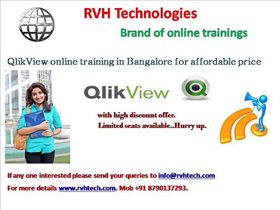 Qlikview online training in banglore for affordable price