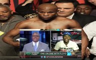 Floyd Mayweather is AFRAID to Answer Questions about taking illegal Drugs before Andre Ber