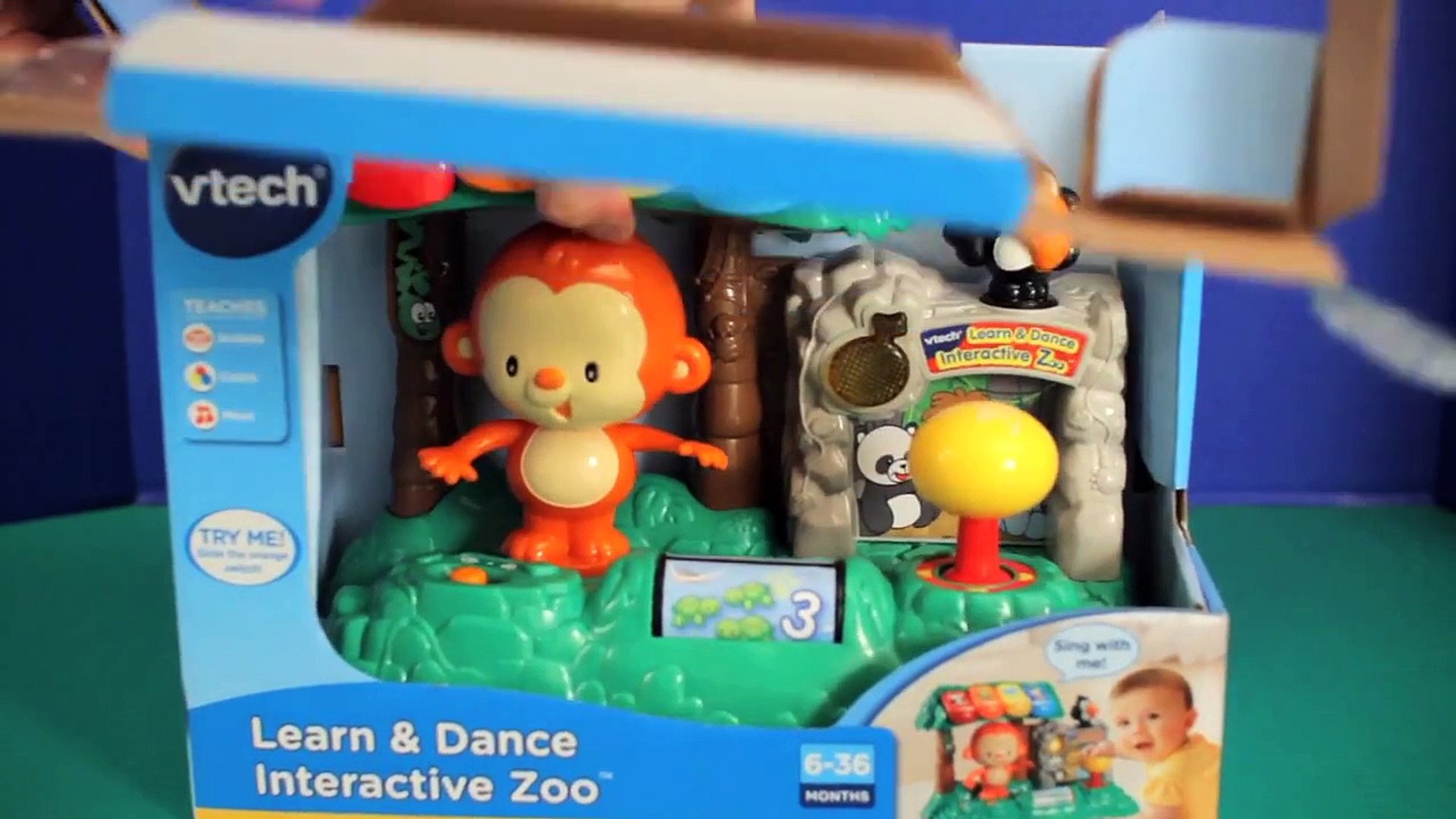 vtech learn & dance interactive zoo
