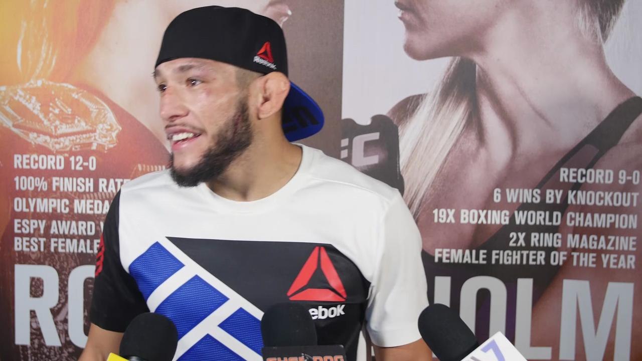 UFC flyweight Danny Martinez post fight interview