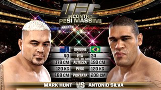 UFC EVENT 193 Mark Hunt VS Antonio Silva Melbourne, Australia