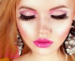 Barbie Pink Inspired Makeup Tutorial