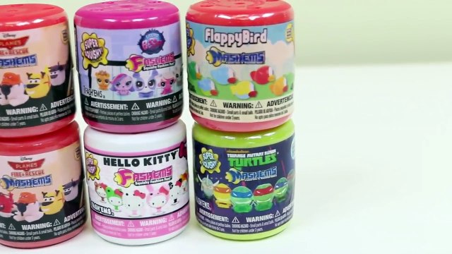 Surprise Toys Mash Ems Fash Ems Disney Pixar PAW Patrol Planes Hello Kitty TMNT Littlest P