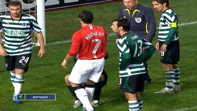 Cristiano Ronaldo Vs Sporting CP Home 07-08 HD
