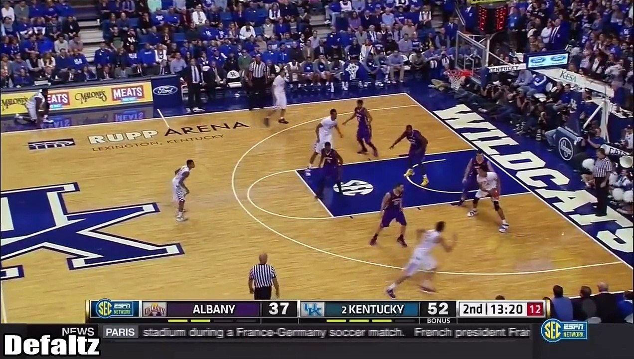 Highlights - Skal Labissiere  Vs Albany - (13.11.2015) - 9 points, 5 rebonds, 4 contres