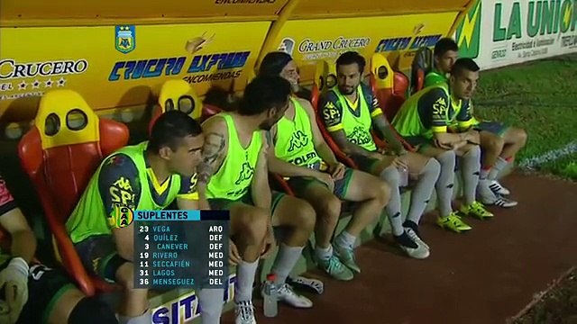 Fútbol en vivo.Crucero del N. -Aldosivi. Fecha 30 Primera División 2015. FPT.
