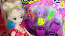 Shopkins Season 2 Surprise Mega Blind Bag Mystery Frozen Elsa Toy Opening Unboxing Rare